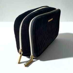 New! KESTREL BLACK VELVET COSMETIC BAG